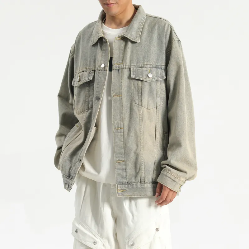 DANGERTIGER Denim Jacket Set Unisex-23
