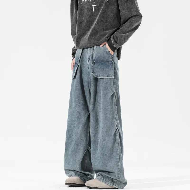DANGERTIGER Jeans Unisex Blue-3