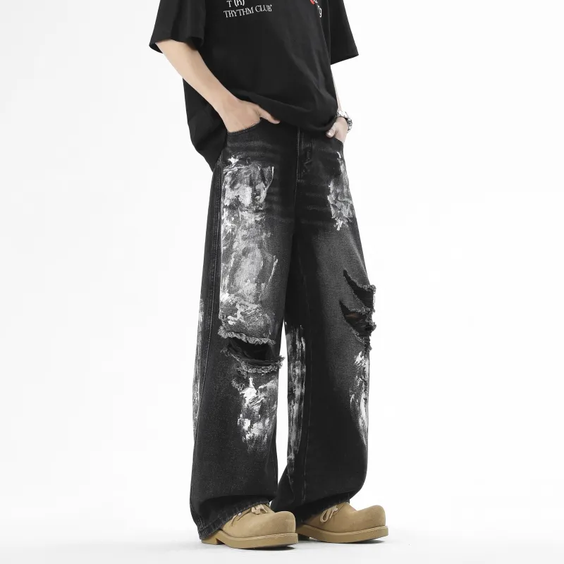 DANGERTIGER Jeans Unisex Galaxy Gray-2