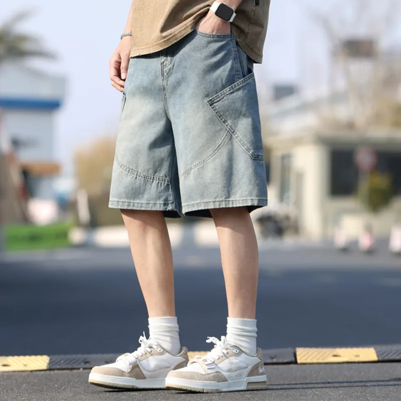 DANGERTIGER Denim Shorts Unisex-2