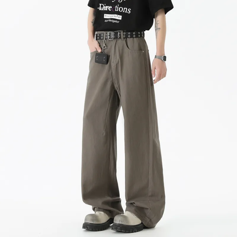 DANGERTIGER Jeans Unisex Coffee-1