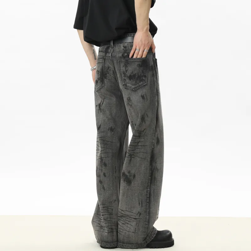 DANGERTIGER Jeans Unisex Wasteland Gray-1