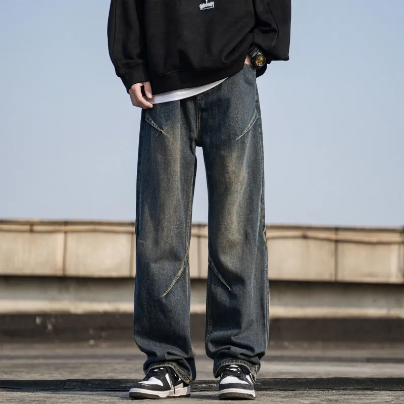 PAINT STAIN Jeans Unisex-7