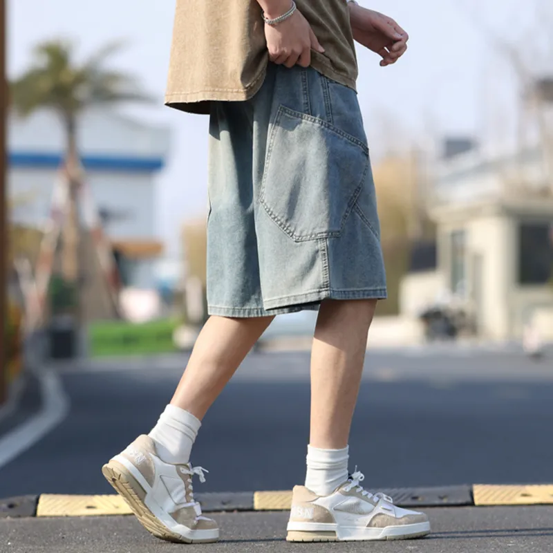 DANGERTIGER Denim Shorts Unisex-4