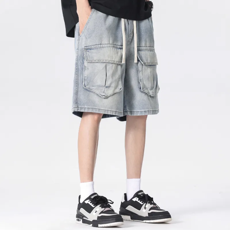 DANGERTIGER Denim Shorts Unisex-3