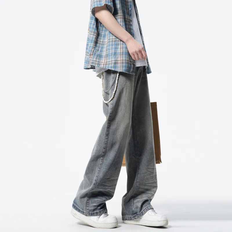 DANGERTIGER Jeans Unisex Nostalgic Blue-4