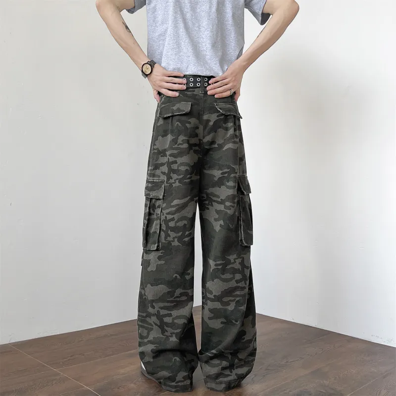 DANGERTIGER Jeans Unisex Camouflage-5