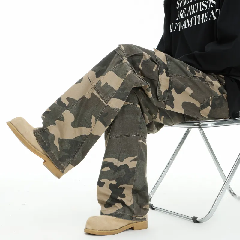 DANGERTIGER Jeans Unisex Camouflage-6