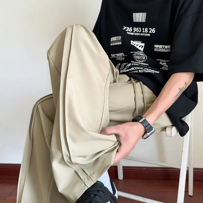 DANGERTIGER Knitted Sweatpants Unisex-4