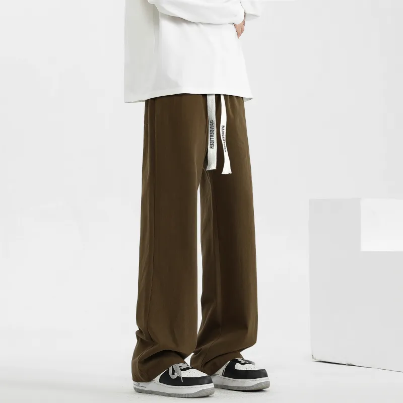DANGERTIGER Casual Pants Unisex Khaki-34