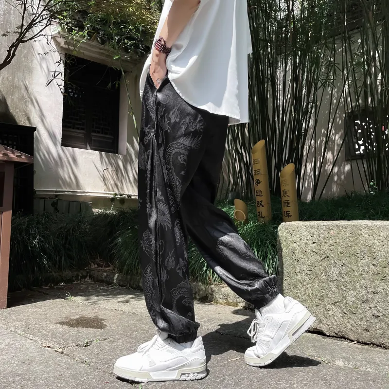 DANGERTIGER Knitted Sports Pants Unisex-8