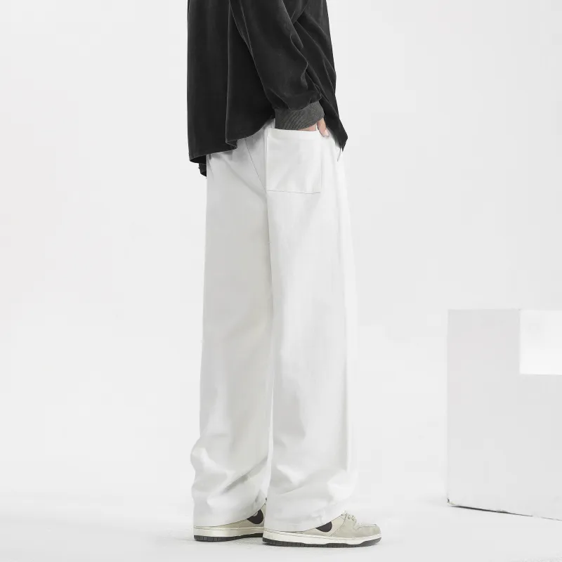 DANGERTIGER Casual Pants Unisex Khaki-17