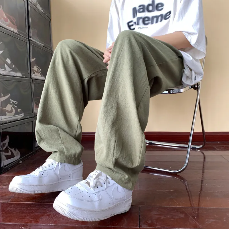 DANGERTIGER Knitted Sports Pants Unisex-11