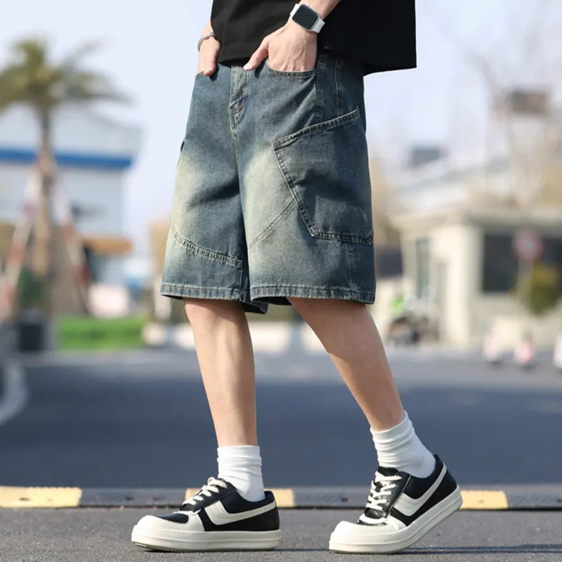 DANGERTIGER Denim Shorts Unisex-10