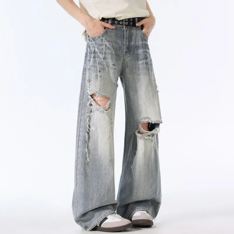 DANGERTIGER Jeans Unisex Blue-3