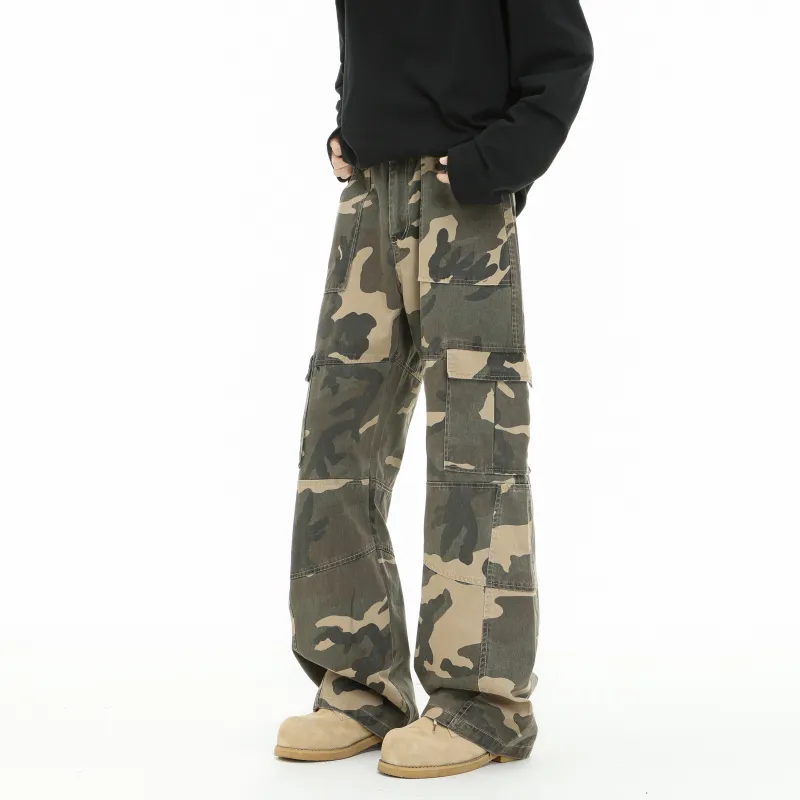 DANGERTIGER Jeans Unisex Camouflage-2