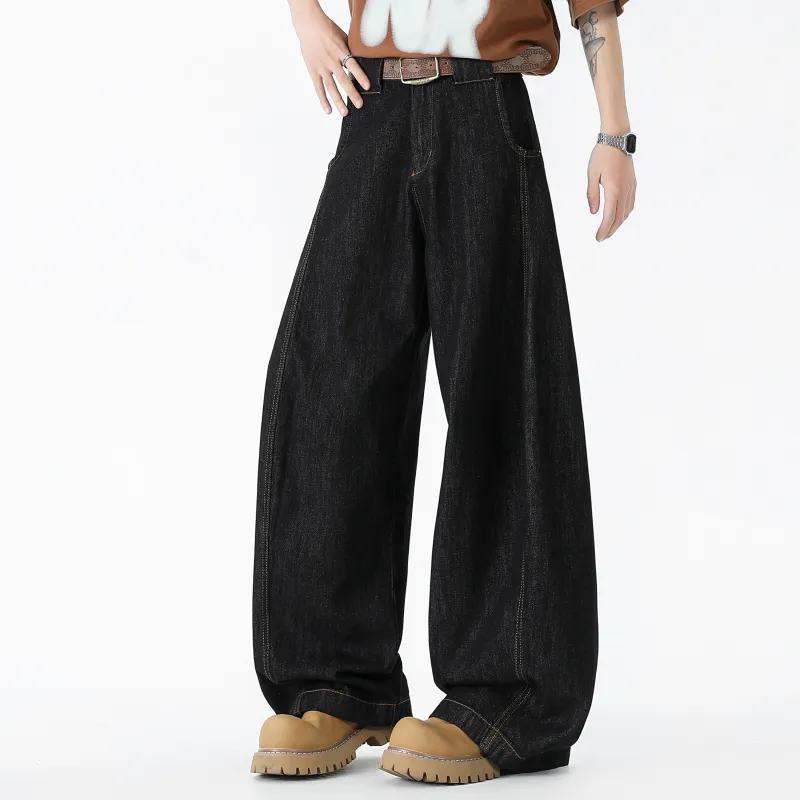 DANGERTIGER Jeans Unisex Black-2