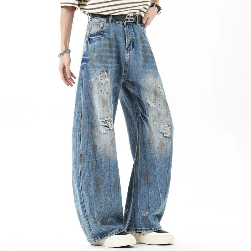 DANGERTIGER Jeans Unisex Blue-5