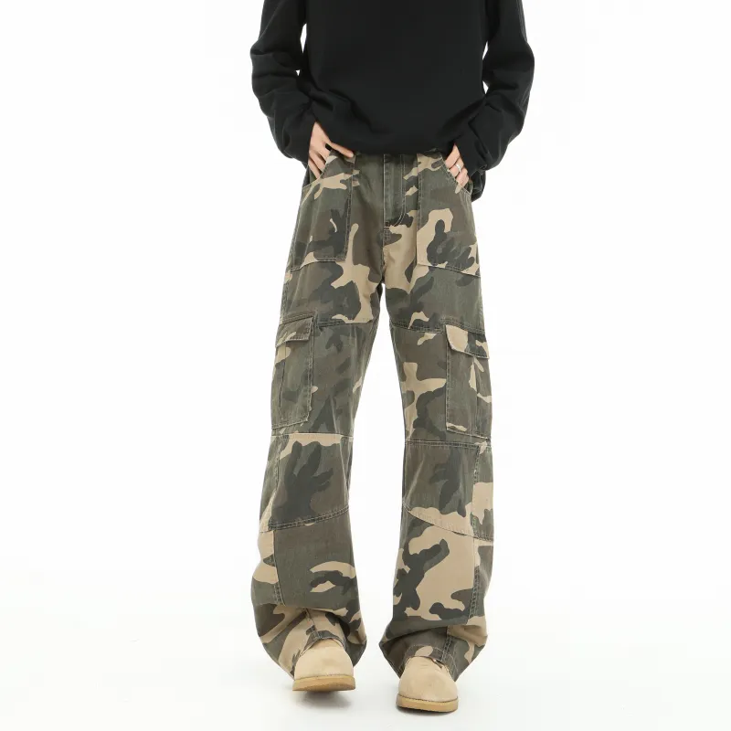 DANGERTIGER Jeans Unisex Camouflage-1