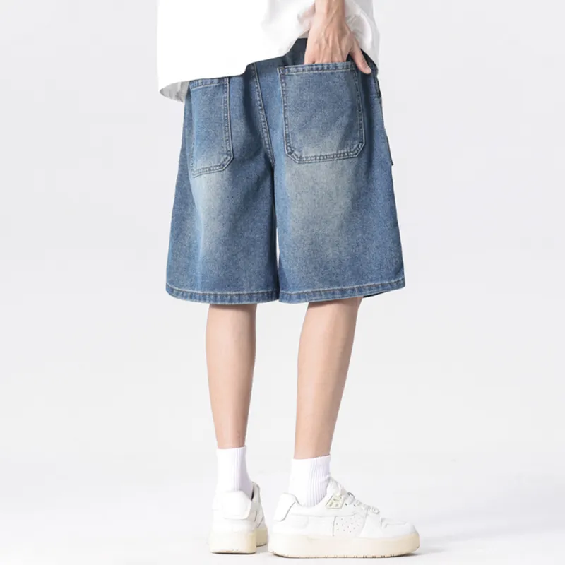 DANGERTIGER Denim Shorts Unisex-9