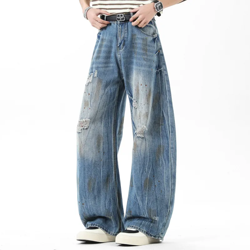 DANGERTIGER Jeans Unisex Blue-2