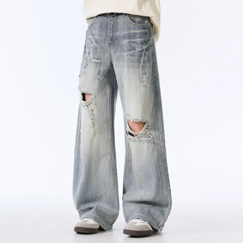 DANGERTIGER Jeans Unisex Blue-2