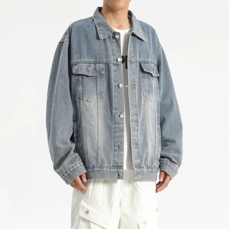 DANGERTIGER Denim Jacket Set Unisex-5