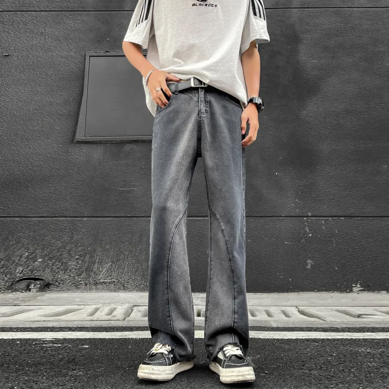DANGERTIGER Jeans Unisex Smoke Gray-1