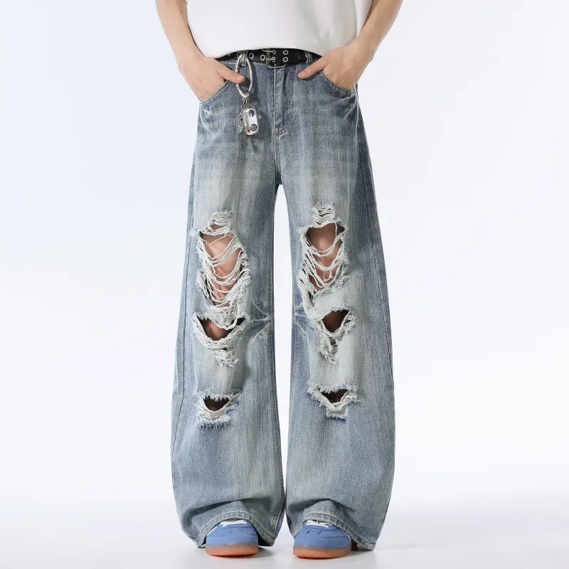 DANGERTIGER Jeans Unisex Blue-1