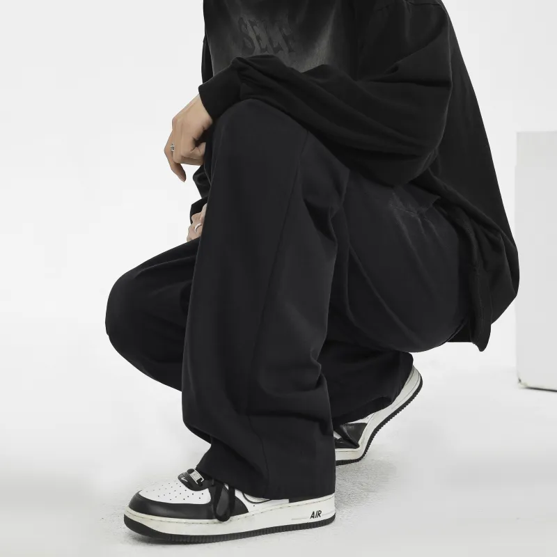 DANGERTIGER Casual Pants Unisex Khaki-13