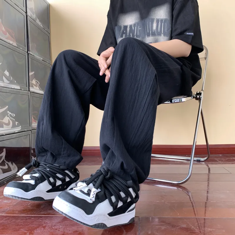 DANGERTIGER Knitted Sports Pants Unisex-5