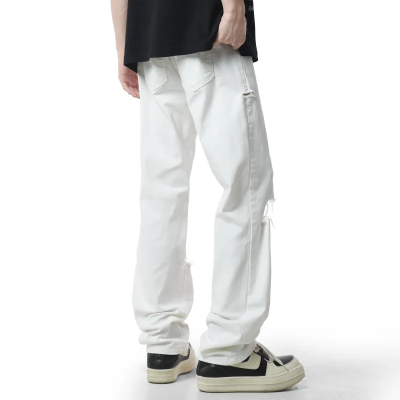 DANGERTIGER Jeans Unisex White-3