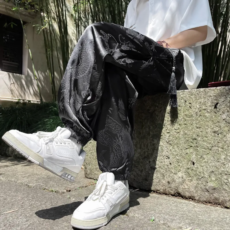 DANGERTIGER Knitted Sports Pants Unisex-10