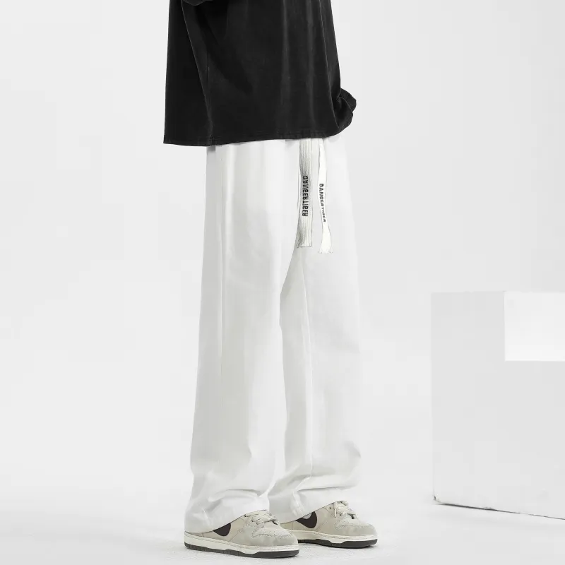 DANGERTIGER Casual Pants Unisex Khaki-18