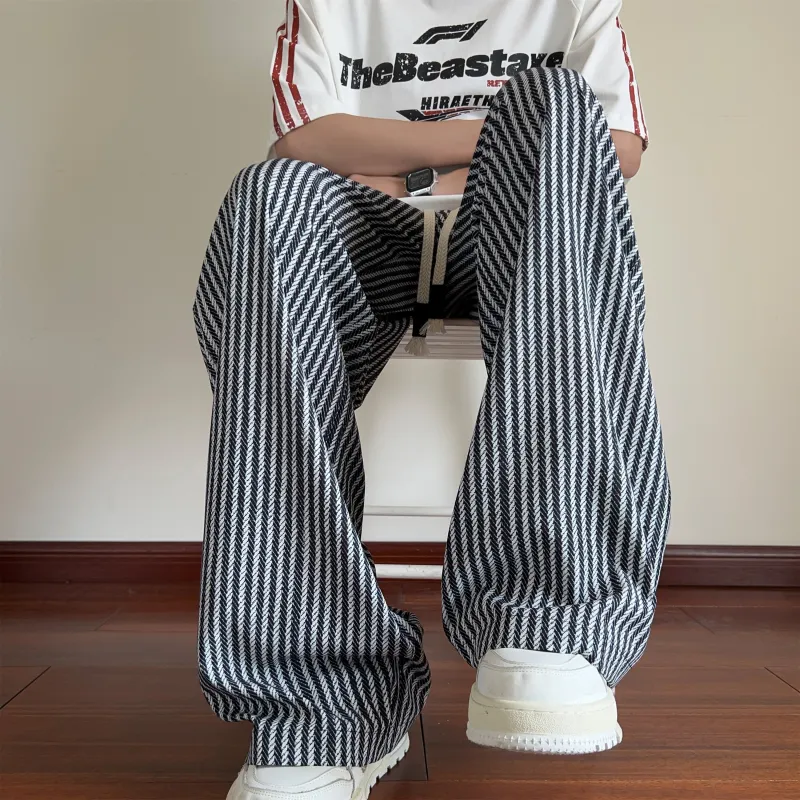 DANGERTIGER Knitted Sweatpants Unisex-9