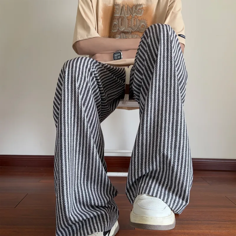 DANGERTIGER Knitted Sweatpants Unisex-4