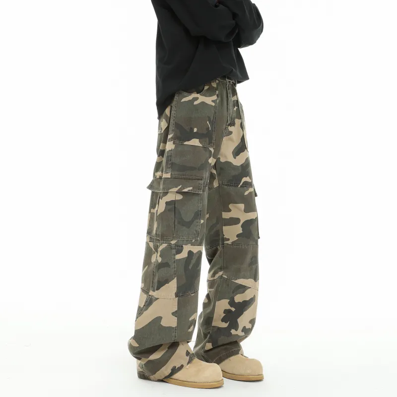 DANGERTIGER Jeans Unisex Camouflage-4