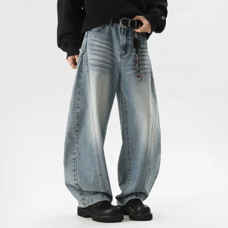 DANGERTIGER Jeans Unisex Sky Blue-4