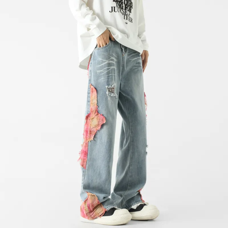 DANGERTIGER Jeans Unisex Blue-4