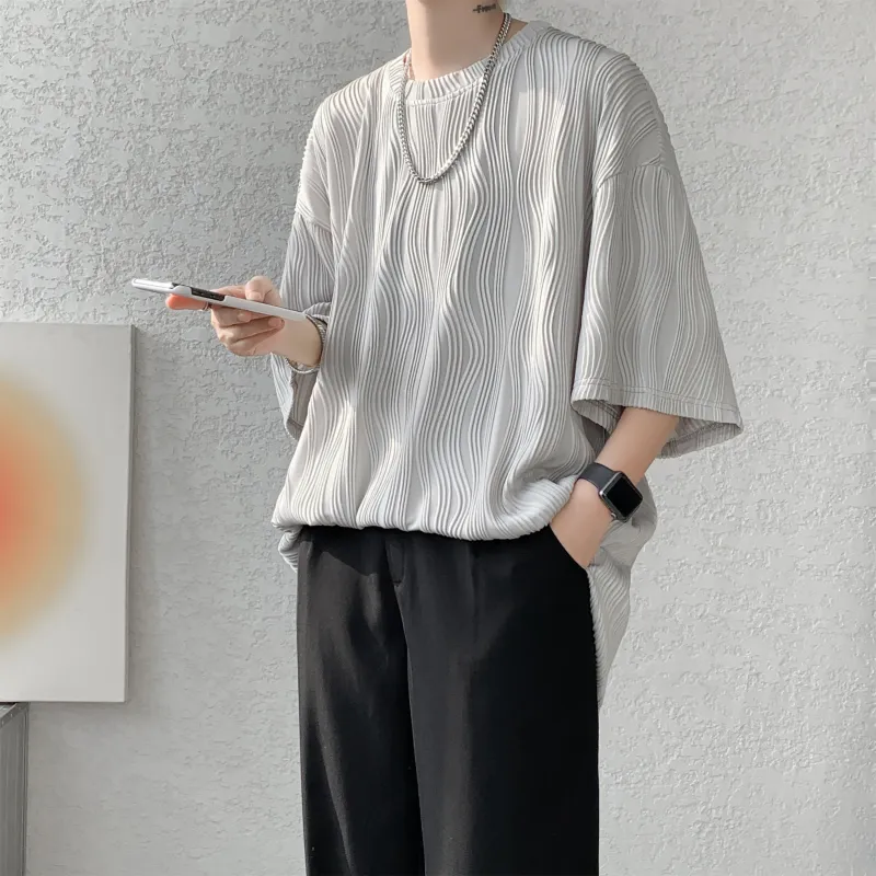 TESTUNG Fashion Minimalist Style T Shirt Unisex-4
