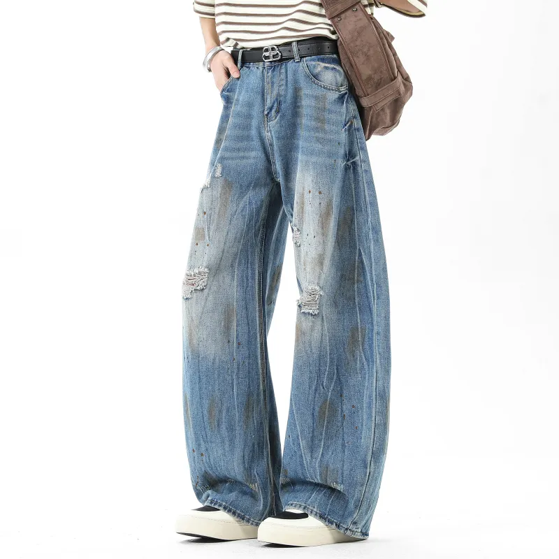 DANGERTIGER Jeans Unisex Blue-3