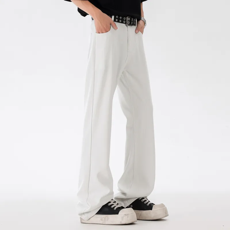 DANGERTIGER Jeans Unisex White-4