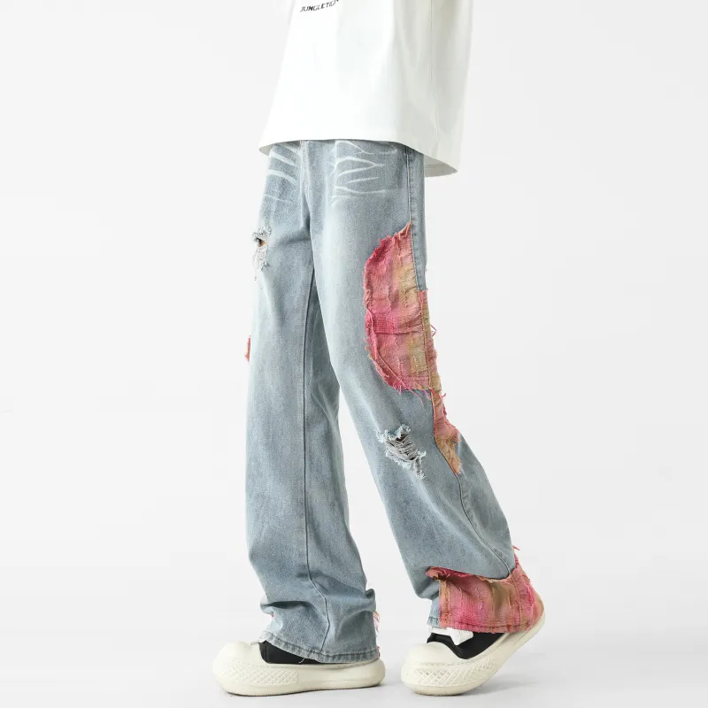 DANGERTIGER Jeans Unisex Blue-3
