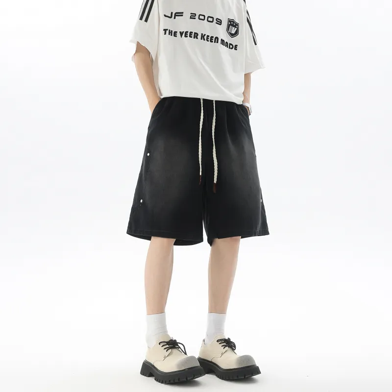 DANGERTIGER Denim Shorts Unisex-9