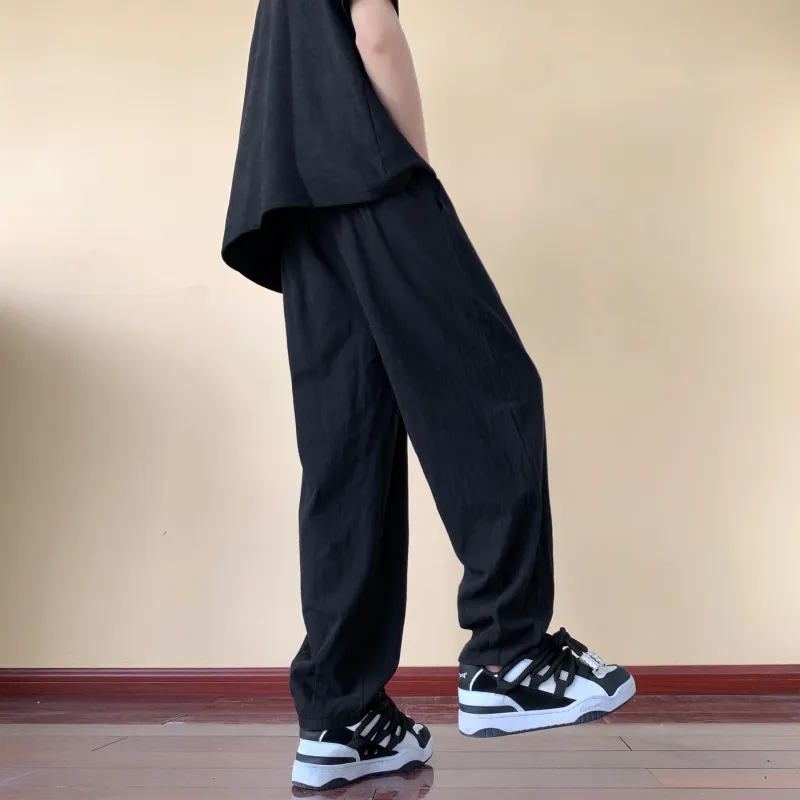 DANGERTIGER Knitted Sports Pants Unisex-1