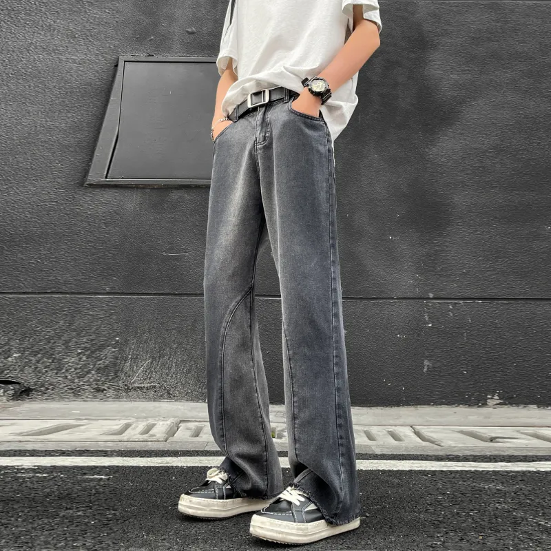 DANGERTIGER Jeans Unisex Smoke Gray-3