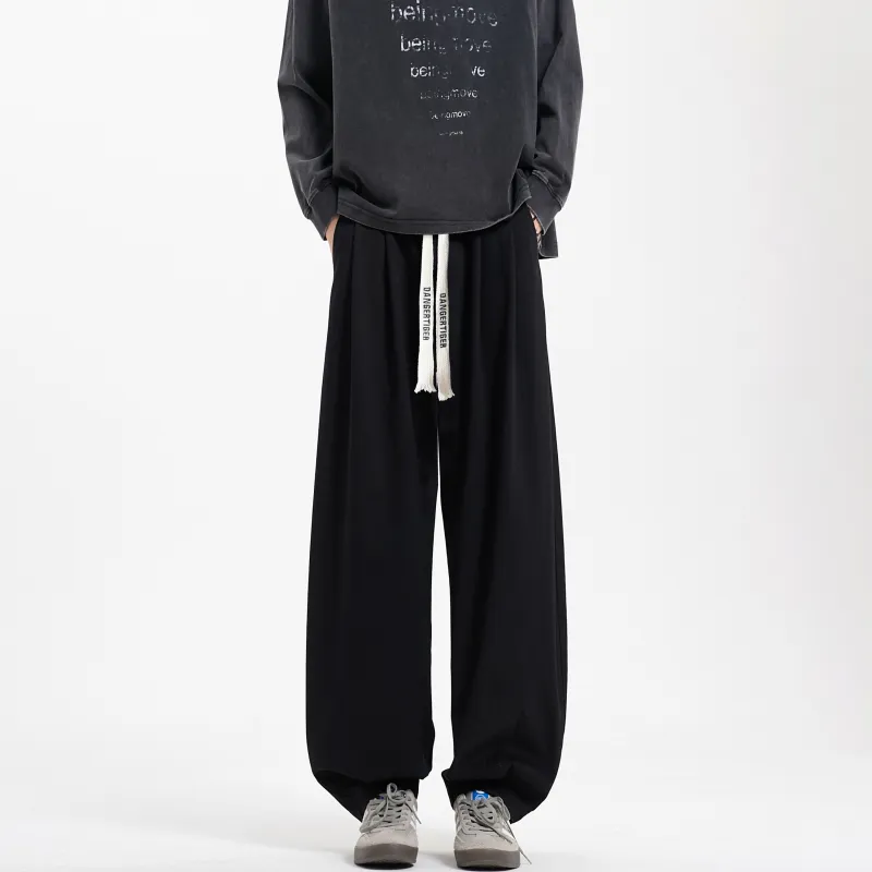 DANGERTIGER Knitted Sports Pants Unisex-1