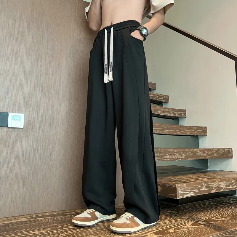 DANGERTIGER Knitted Sports Pants Unisex-4