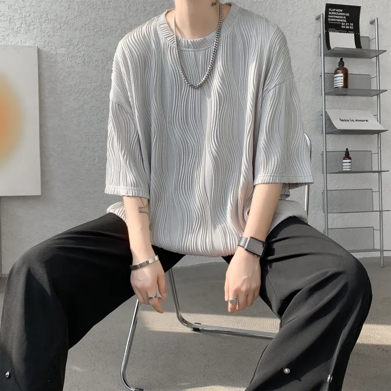 TESTUNG Fashion Minimalist Style T Shirt Unisex-5