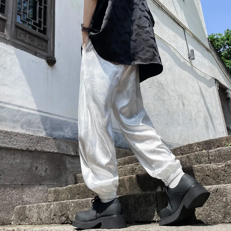 DANGERTIGER Knitted Sports Pants Unisex-4